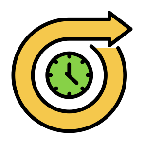 Future, Duration, Time, Long Term, Arrow icon