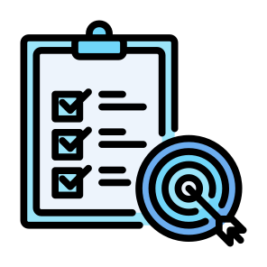 Goal, Target, Aim, Objective, Dartboard icon