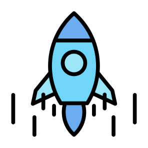 Launch, Rocket, Startup, Space Shuttle, Boost icon