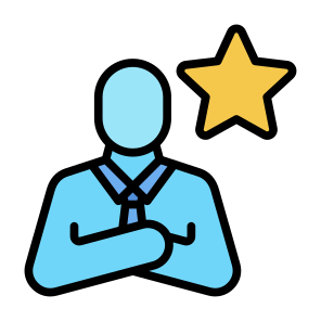 Leadership, Group, Team, Leader, Star icon