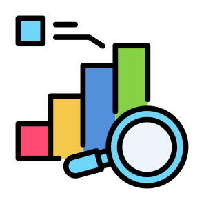 Market Research, Chart, Statistics, Analysis, Research icon