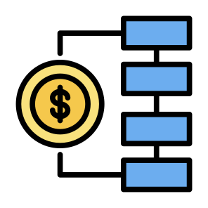 Planning, Money, Dollar, Management, Cost icon