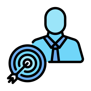 Target, User, Goal, Success, Mission icon