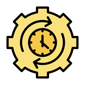 Timer, Clock, Process, Cycle, Duration icon