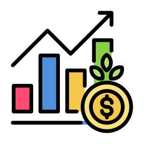 Investment, Money, Profits, Financial, Growth  icon