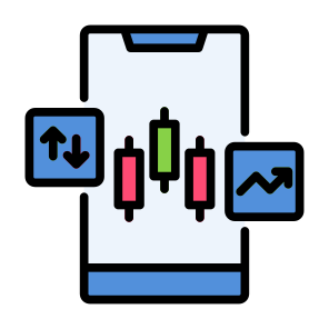 Trading App, Candlestick, Stock Exchange, Stock Market, Trading  icon