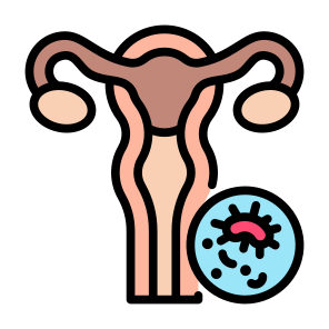 Endometrial Cancer, Uterus, Uretrine, Cancer Cell, Illness icon