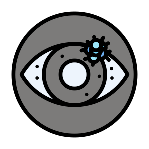 Eye Cancer, Eye, Cancer, Tumor, Cancer Cell icon