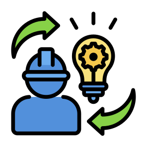 Creative Worker, Creative, Worker, Skill, Smart, Idea icon