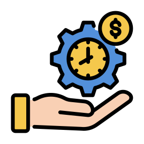 Full Time Job, Time Is Money, Employment, Pay, Hour, Time icon