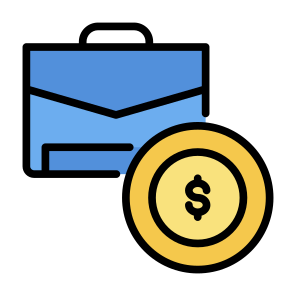 Money Bag, Money, Job, Portfolio, Briefcase, Work icon