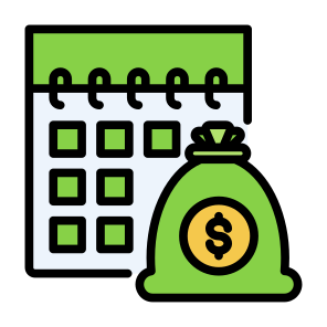 Salary Day, Payday, Payment, Salary, Calendar, Schedule icon