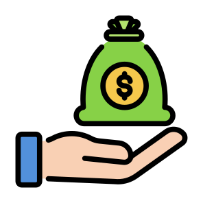 Salary, Money, Income, Money Bag, Earnings icon