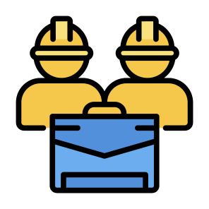 Work Partner, Work, Partner, Industry, Engineer, Job icon