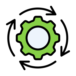 Automated Process, Automation, Process, Operation, System, Configuration icon