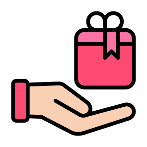 Gift Box, Gift, Give, Present, Give Away, Loyalty Program icon