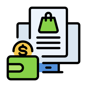 Shopping Online, Ecommerce, Online Shop, Buy, Shopping, Money icon