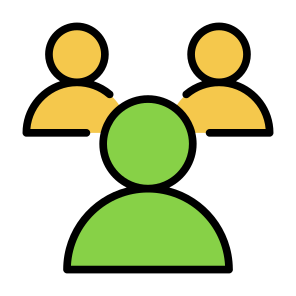 Teamwork, Team, Group, Networking, People, Leader icon