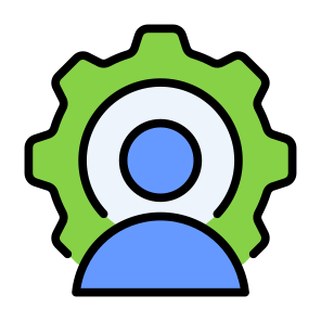 User Management, User, Management, Project Manager, Configuration, Settings  icon