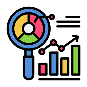Analysis, Market, Research, Pie Chart, Marketing  icon