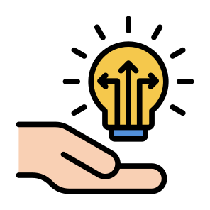 Opportunity, Solution, Directions, Choice, Flexible  icon