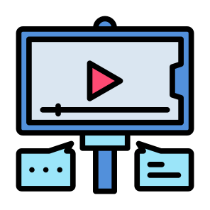 Vlogger, Vlog, Influencer, Communications, Live Streaming icon