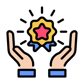 Achievement, High Quality, Certification, Medal, Qualify icon