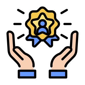 Customer Loyal, Customer Loyalty, Client, Reward Points, Rating, Reward  icon