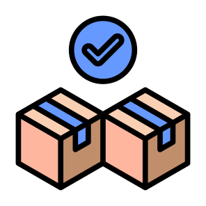 Products, Quality, Shipped, Package, New icon