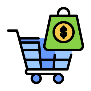Purchasing, Purchases, Commerce And Shopping, Purchase, Shopping Cart  icon