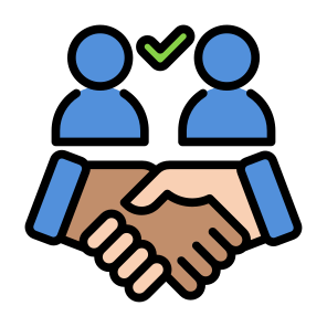 Joint Venture, Deal, Cooperation, Joint, Alliance, Partnership icon