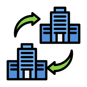 Bb, Business, Company, Enterprise, Buildings, Transaction   icon
