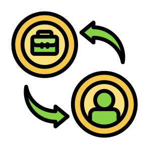 Bc, Business, Business To Consumer, Company, Work, Client, Transaction icon