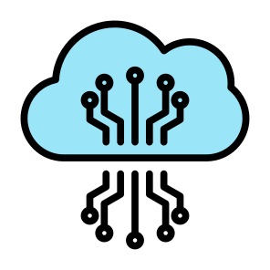 Cloud Computing, Network, Technology, Cloud Data, Internet  icon