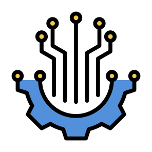 Digital Transformation, Artificial Intelligence, Neural Network, Network, Data Integration, Networking  icon