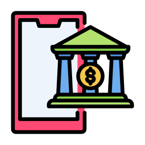 Online Banking, Pay, Online Payment, Technology, Electronics  icon