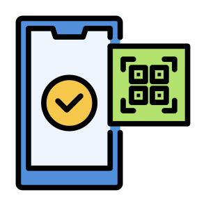 Qr Scan, Payment, Qr Code, Mobile Phone, Technology    icon