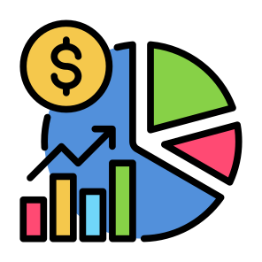 Statistics, Investment, Management, Financial, Profits icon