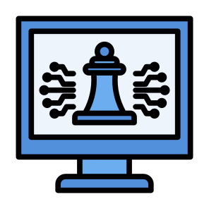 Strategy, Website, Digital Strategy, Chess, Digital, Advertising, Marketing icon