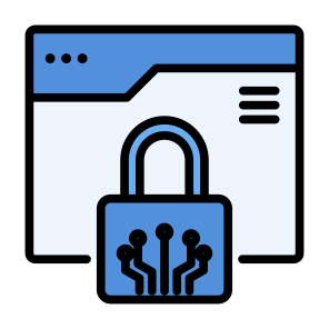 Web Security, Internet, Security, Padlock, Website, Protection, Safety, Connection icon