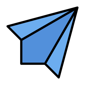 Paper Plane, Send, Email, Message, Plane, Mail, Roll O Plane, Fly, Publish, Sending, Flying, Direct, Communications icon