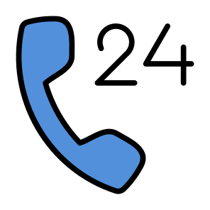   Service, Service, Clock, Time, Technology, Info, Information, Help, Customer Service, Phone Call,  Hours icon