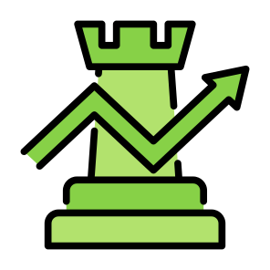 Growth, Business, Graphics, Chess, Strategy  icon