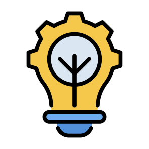 Idea, Settings, Light, Bulb, Invention  icon