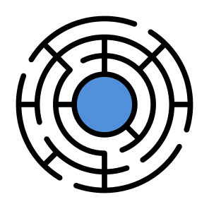 Maze, Labyrinth, Complex, Complexity, Puzzle  icon