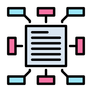Planning, File, Process, Strategy, Strategic Plan  icon