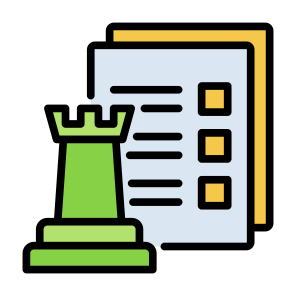 Strategy, Document, Tactics, Tactical, Planning  icon