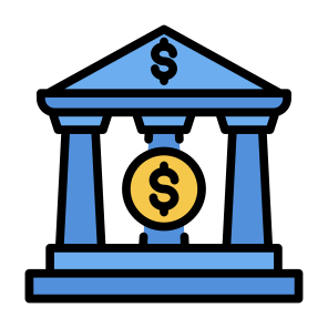 Banking, Bank Account, Finance, Economy, Money, Business, Finance icon