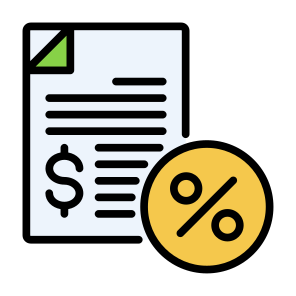 Debt, Creditor, Revenue, Tax, Loan, Cash, Capital, Money icon