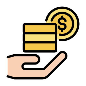 Loan, Cost, Saving, Money, Business, Finance, Ebitda, Exchange icon